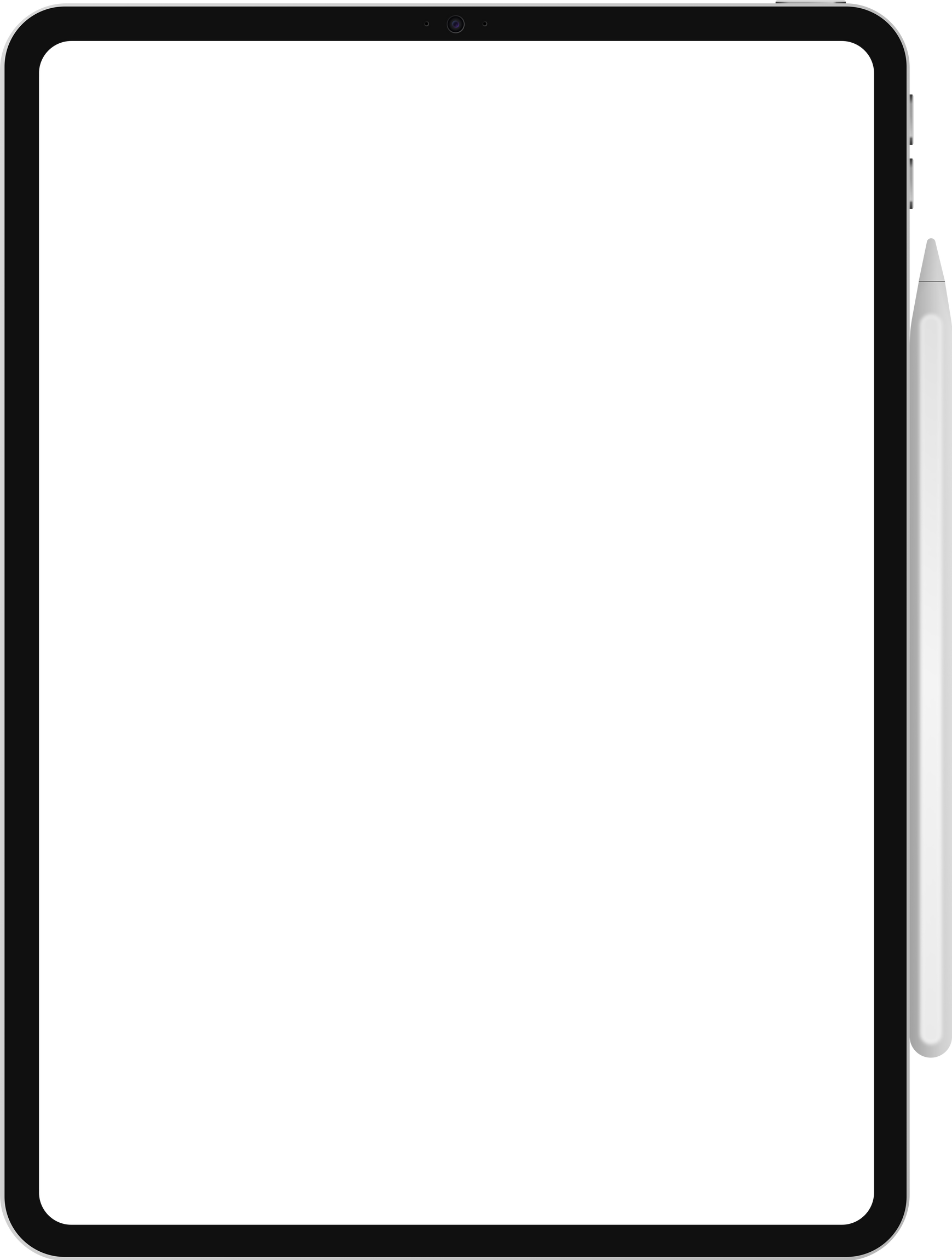 ipad pro with pencil mockup